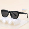 2025 Square Sunglasses: Balenciaga-Inspired TAC Polarized Lenses, UV400 & Anti-Glare for Street Style & Instagram Edge.